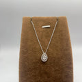 Pear Diamond Necklace