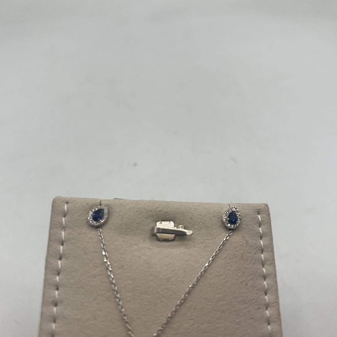 0.39 ct Sapphire Earrings