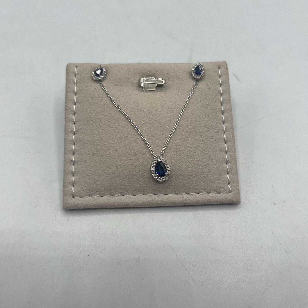 0.50 ct Sapphire Necklace