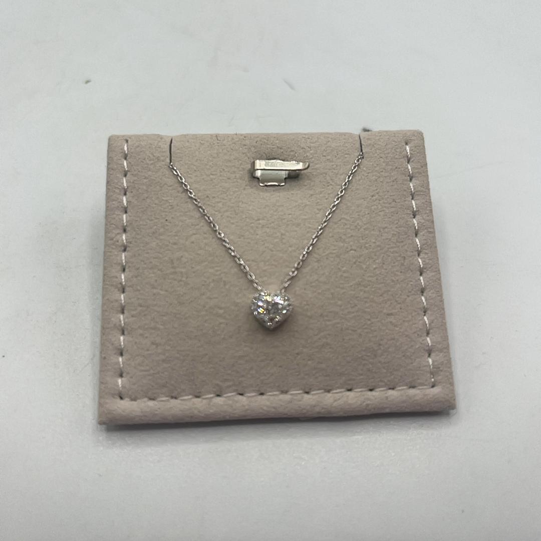 0.52 ct Heart Shaped Diamond Necklace