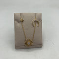 18k Sun Necklace