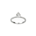 1.26 ct Pear Diamond Solitaire