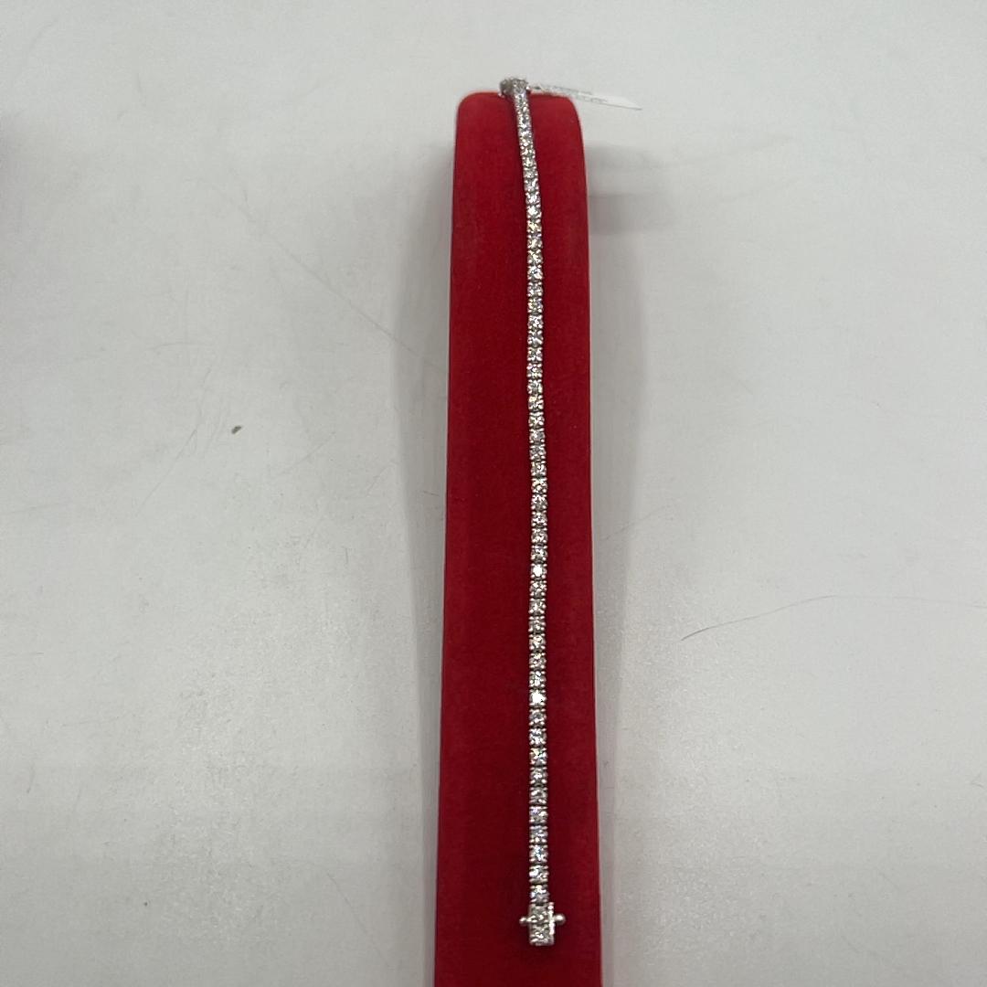 0.05 ct Diamond Tennis Bracelet