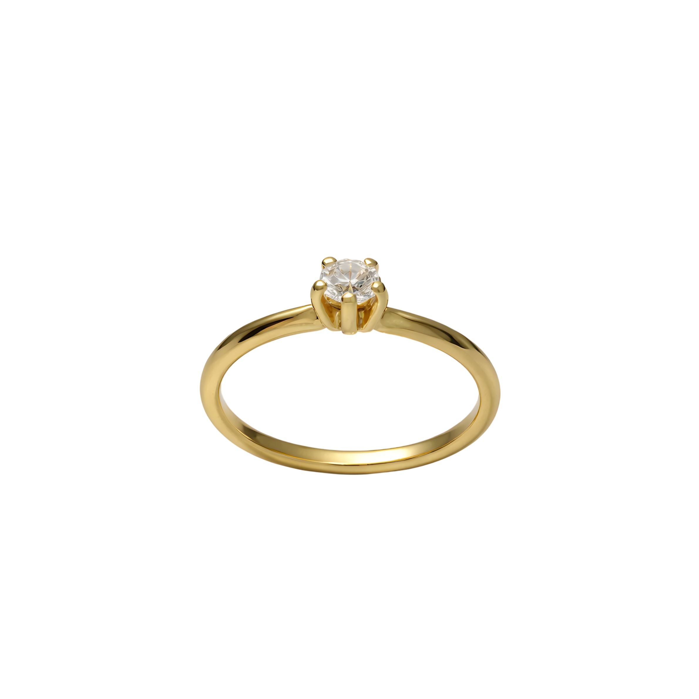 0.30ct Round Diamond Solitaire