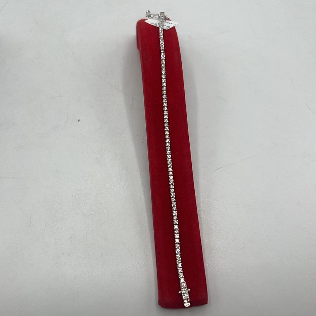 0.03 ct Diamond Tennis Bracelet
