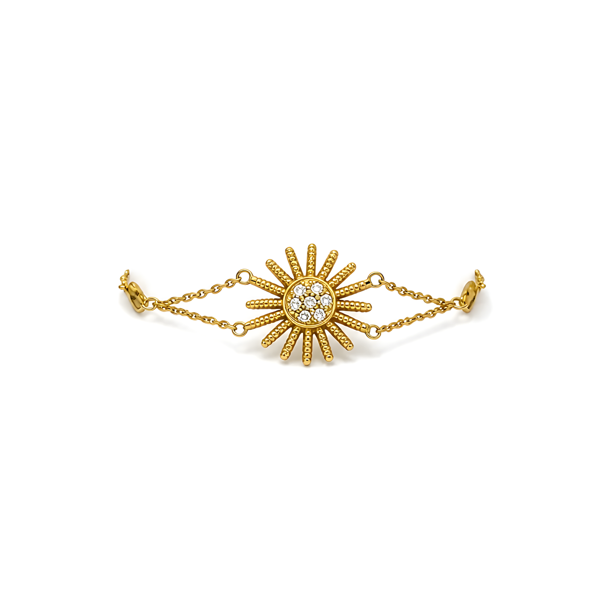 18k Sun Bracelet