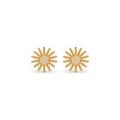 18k Sun Earrings