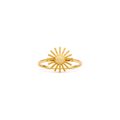 18k Sun Ring
