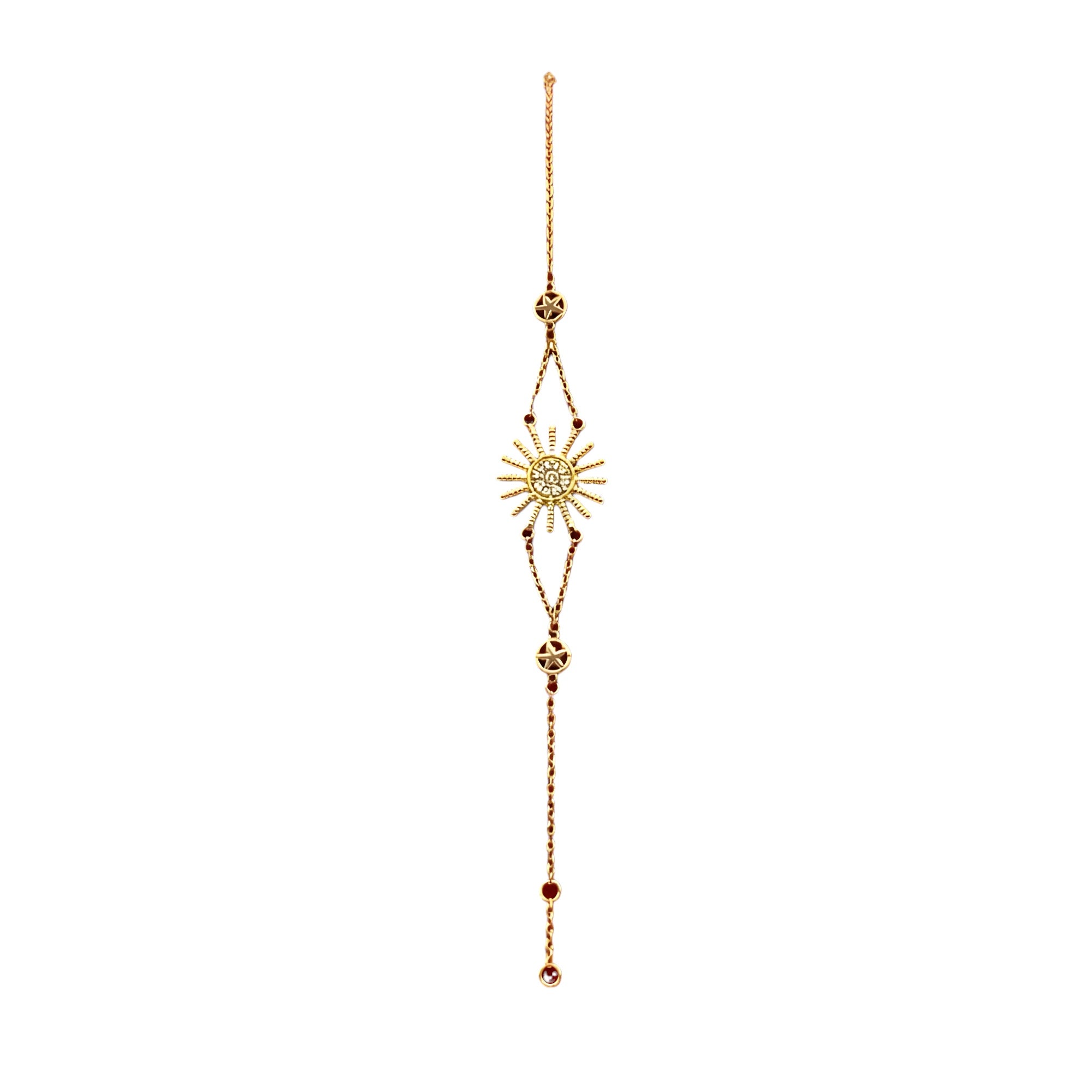 18k Sun Bracelet