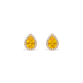 1.57 ct Yellow Citrine Earrings