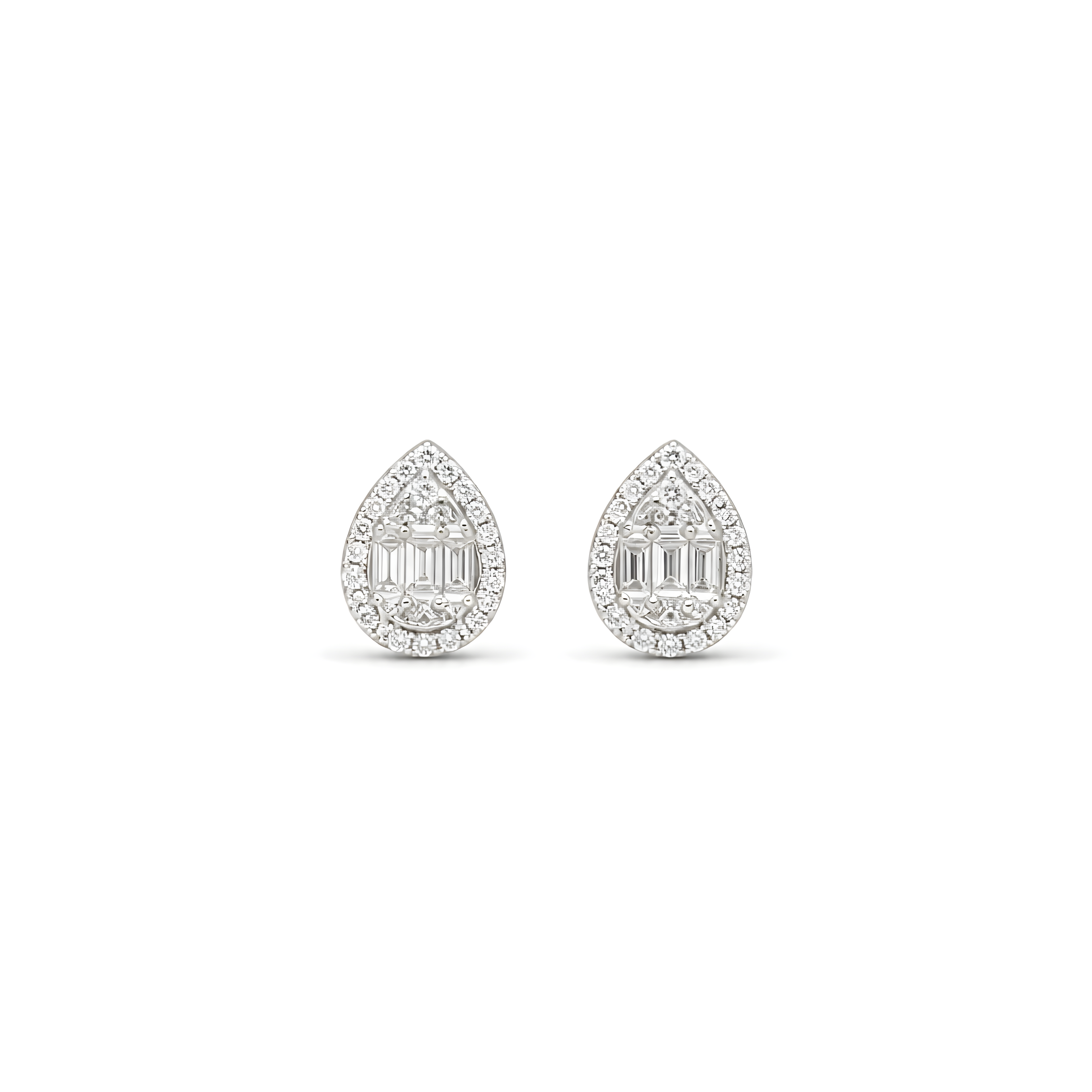 Pear Diamond Earrings
