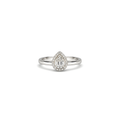 Pear Diamond Ring