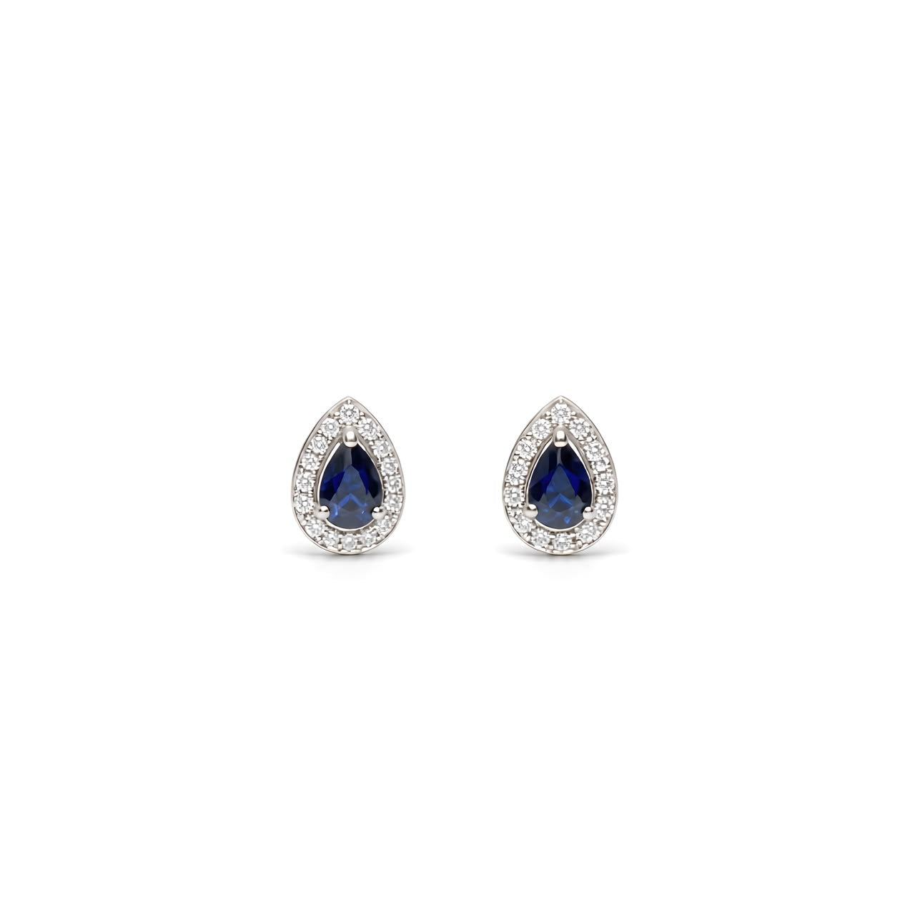 0.39 ct Sapphire Earrings