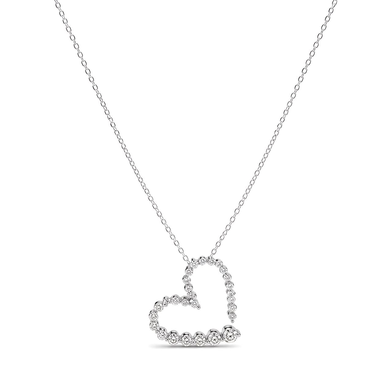 Heart Diamond Necklace