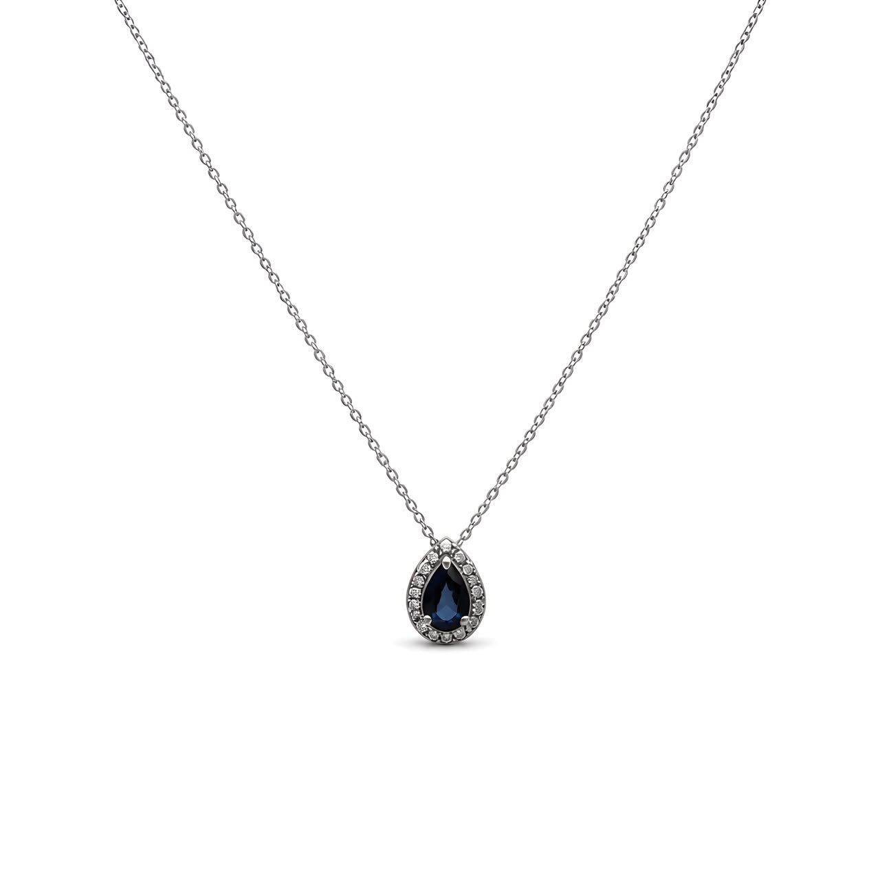 0.50 ct Sapphire Necklace