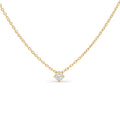 Round Diamond Necklace